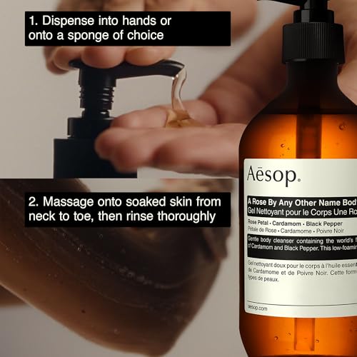 A Rose By Any Other Name Body Cleanser | Gentle Botanical Cleanser with Rose Petal Oil & P