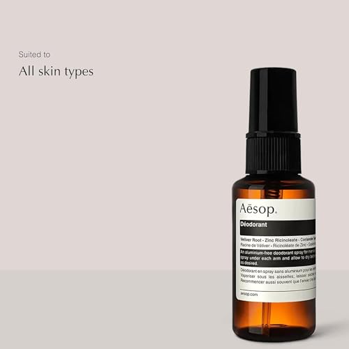 Aluminum Free Deodorant Spray for Women & Men | Vetiver