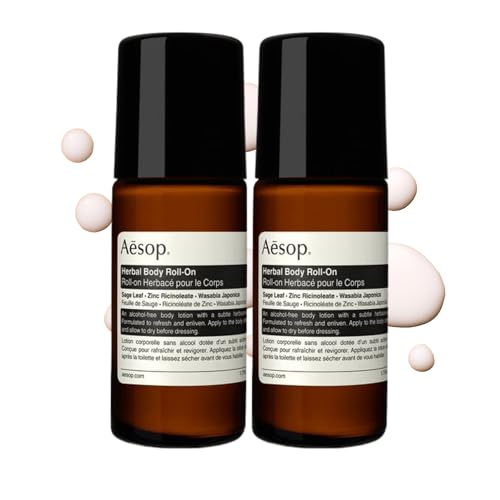 Aluminum Free Herbal Deodorant Roll On for Women & Men | Sage Leaf & Zinc Reduces Odor