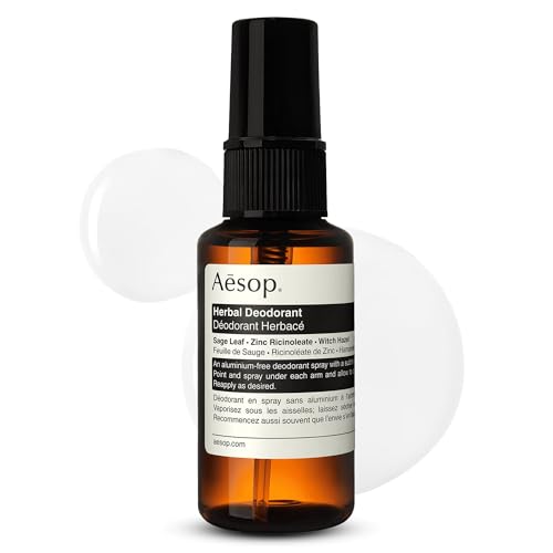 Aluminum Free Herbal Deodorant Spray for Women & Men | Sage Leaf and Zinc to Reduce Odor a
