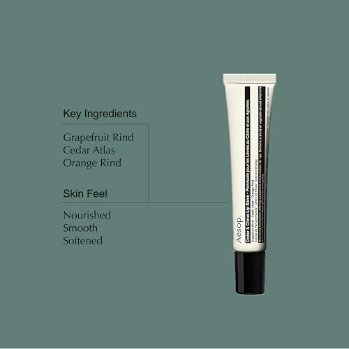 Cedar & Citrus Lip Balm | Nourishing Lip Treatment for Dry