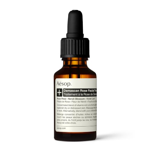 Damascan Rose Facial Treatment Oil | Hydrating Face Oil with Rose Petal
