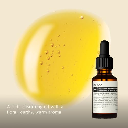 Damascan Rose Facial Treatment Oil | Hydrating Face Oil with Rose Petal