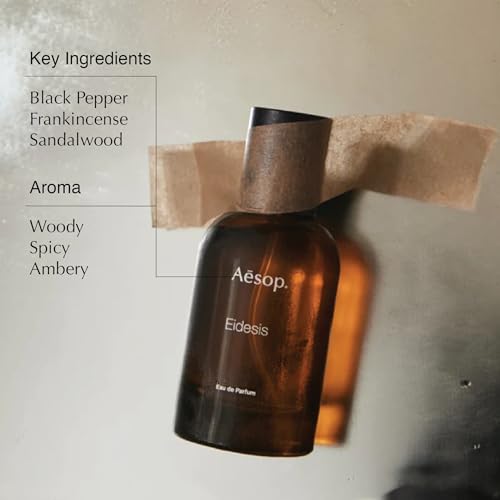 Eidesis Eau de Parfum | Black Pepper and Sandalwood Scent | Woody