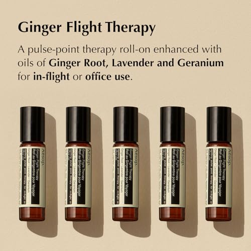 Ginger Flight Therapy | Aromatic Anti-Nausea