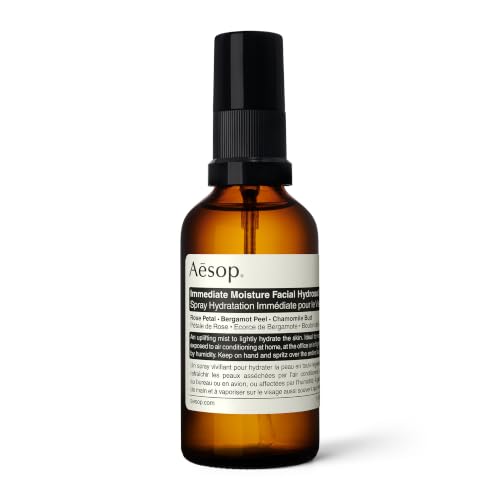 Immediate Moisture Facial Hydrosol | Hydrating Face Mist with Rose Petal & Bergamot | Hydr