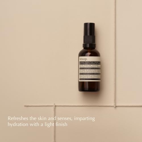 Immediate Moisture Facial Hydrosol | Hydrating Face Mist with Rose Petal & Bergamot | Hydr
