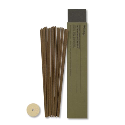 Kagerou Aromatique Incense Sticks | Earthy & Smoky Aroma of Vetiver and Sandalwood | 33 St