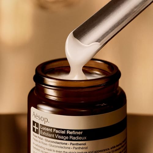 Lucent Facial Refiner | Daily Exfoliating Gel with Lactic Acid & Vitamin C – Smooths & Ren
