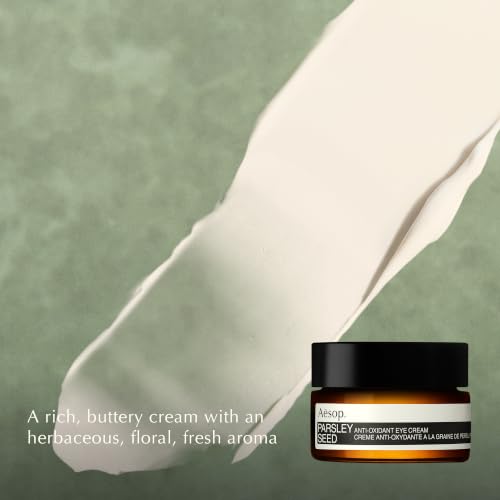 Parsley Seed Anti-Oxidant Eye Cream for Dry Skin | Vitamins C & E to Gently Nourish Skin