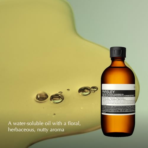 Parsley Seed Facial Cleansing Oil | Rich in Macadamia Seed & Vitamin E to Gently Remove Ma