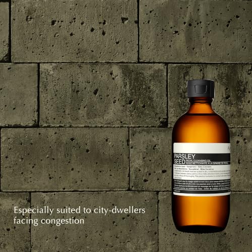 Parsley Seed Facial Cleansing Oil | Rich in Macadamia Seed & Vitamin E to Gently Remove Ma