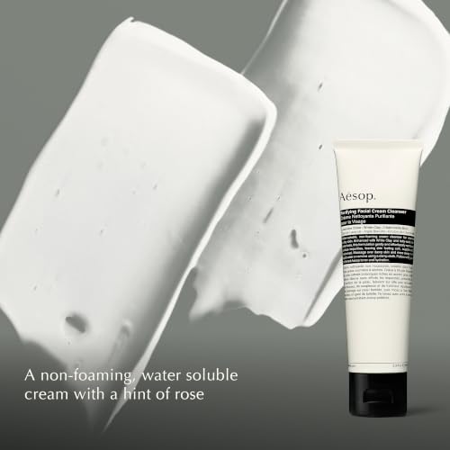 Purifying Facial Cream Cleanser | Gentle Formula with White Clay & Lavender Stem to Soften