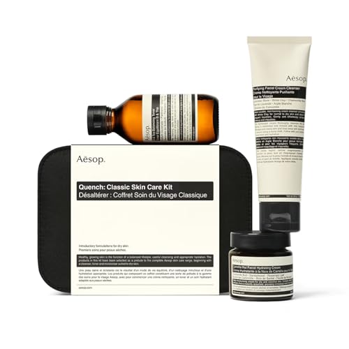 Quench Classic Skin Care Kit | 3 Step Routine for Dry Skin - Cleanser