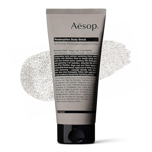 Redemption Body Scrub | Fine-Grain Exfoliating Body Polish with Bamboo