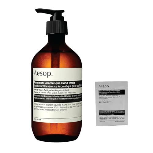 Reverence Aromatique Hand Wash | Gentle Exfoliating Hand Wash with Finely Milled Pumice