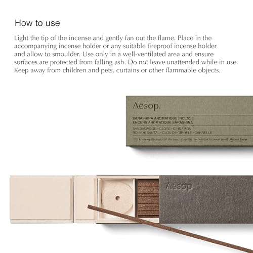 Sarashina Aromatique Incense Sticks | Woody