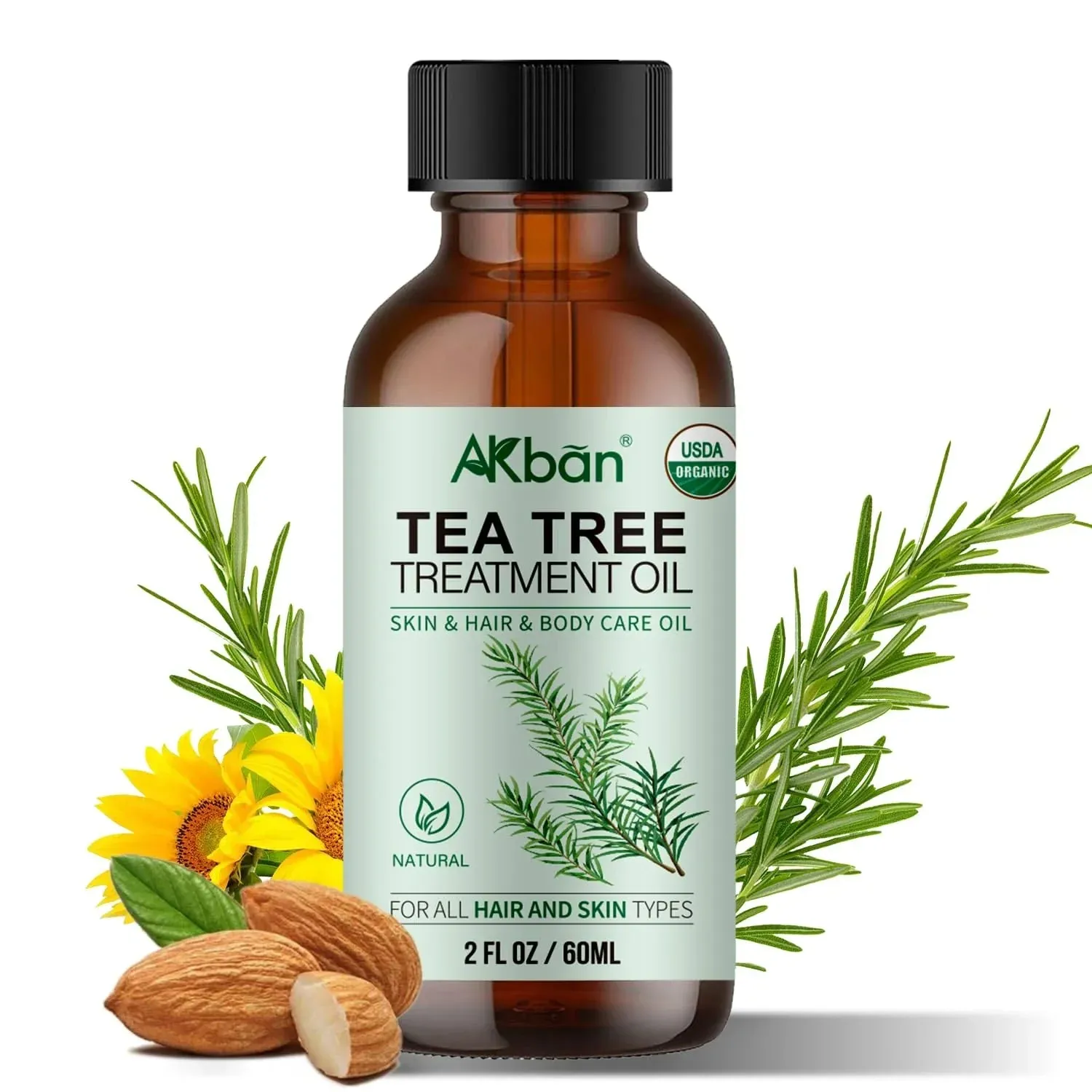 Tea Tree Hair Treatment Oil – 100% Pure & Natural