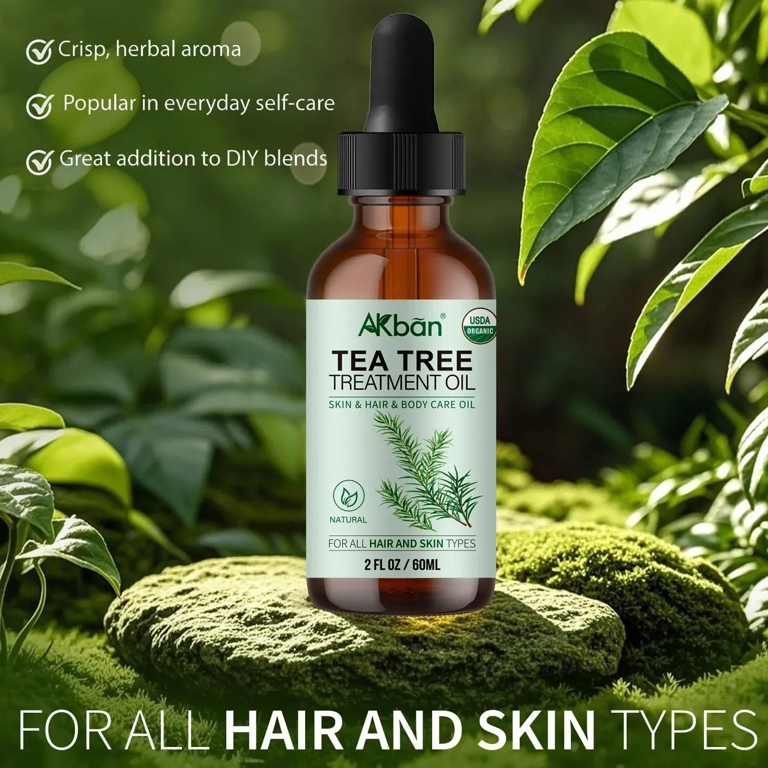Tea Tree Hair Treatment Oil – 100% Pure & Natural