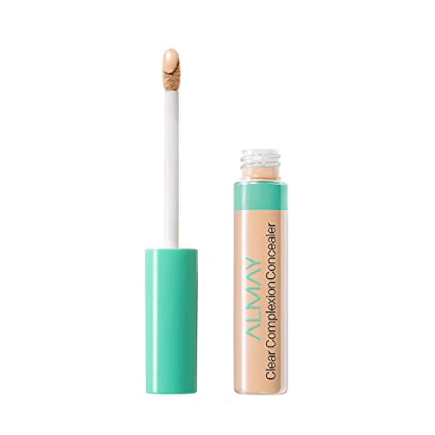 Clear Complexion Acne & Blemish Spot Treatment Concealer Makeup with Salicylic Acid- Lightweight, Full Coverage, Hypoallergenic, Fragrance-Free, for Sensitive Skin, 100 Light