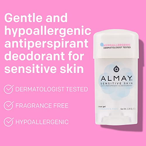 Clear Gel Deodorant Antiperspirant Fragrance Free