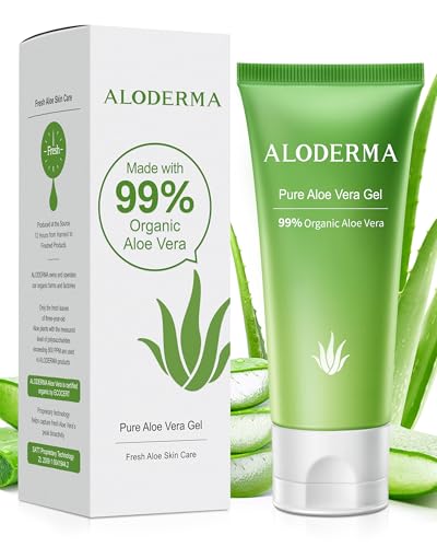 Aloe Vera Gel Made within 12 Hours of Harvest with 99% Pure Organic Aloe Vera