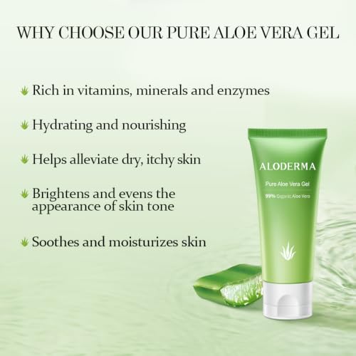 Aloe Vera Gel Made within 12 Hours of Harvest with 99% Pure Organic Aloe Vera