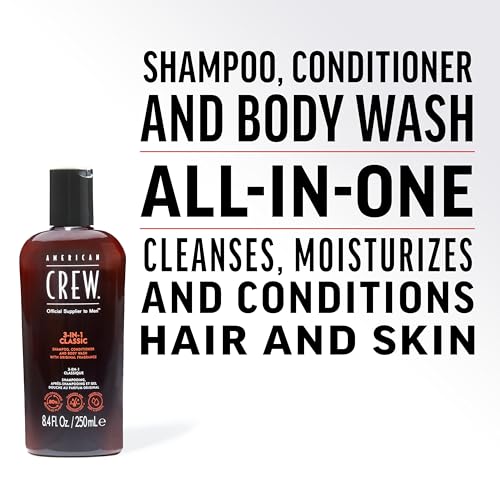 3-in-1 Shampoo, Conditioner & Body Wash