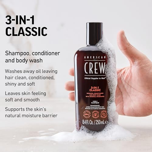 3-in-1 Shampoo, Conditioner & Body Wash
