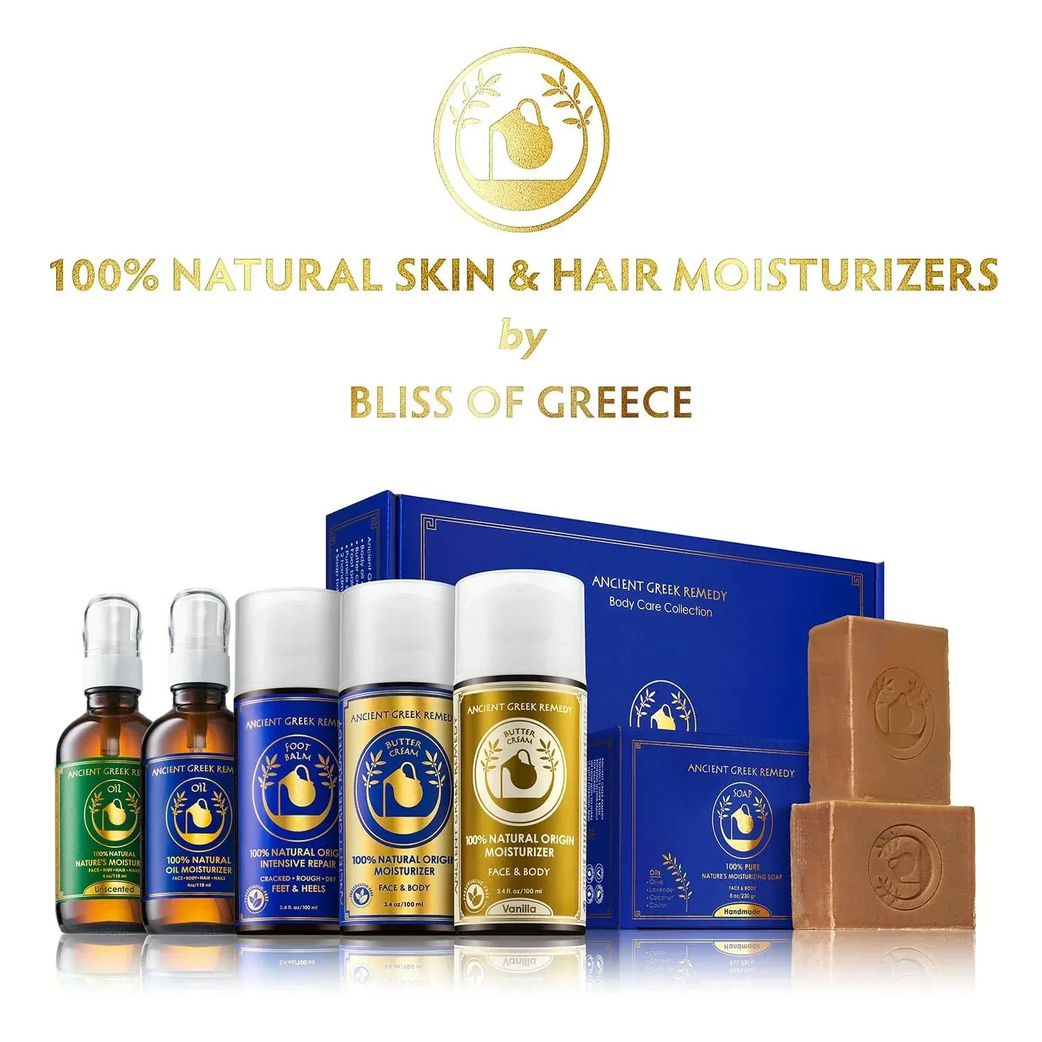 Body Oil - Organic After Shower Face Oil & Body Moisturizer for Dry Skin
