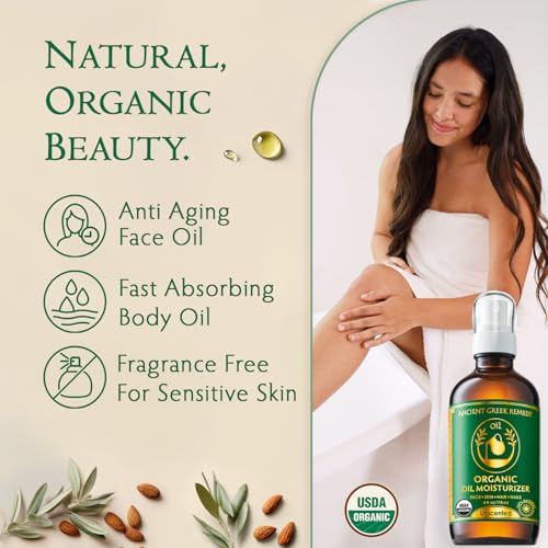 Organic Face & Body Oil for Dry Skin