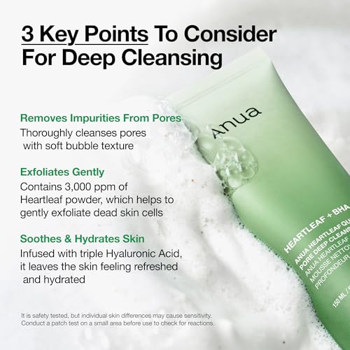 Heartleaf Quercetinol Pore Deep Cleansing Foam