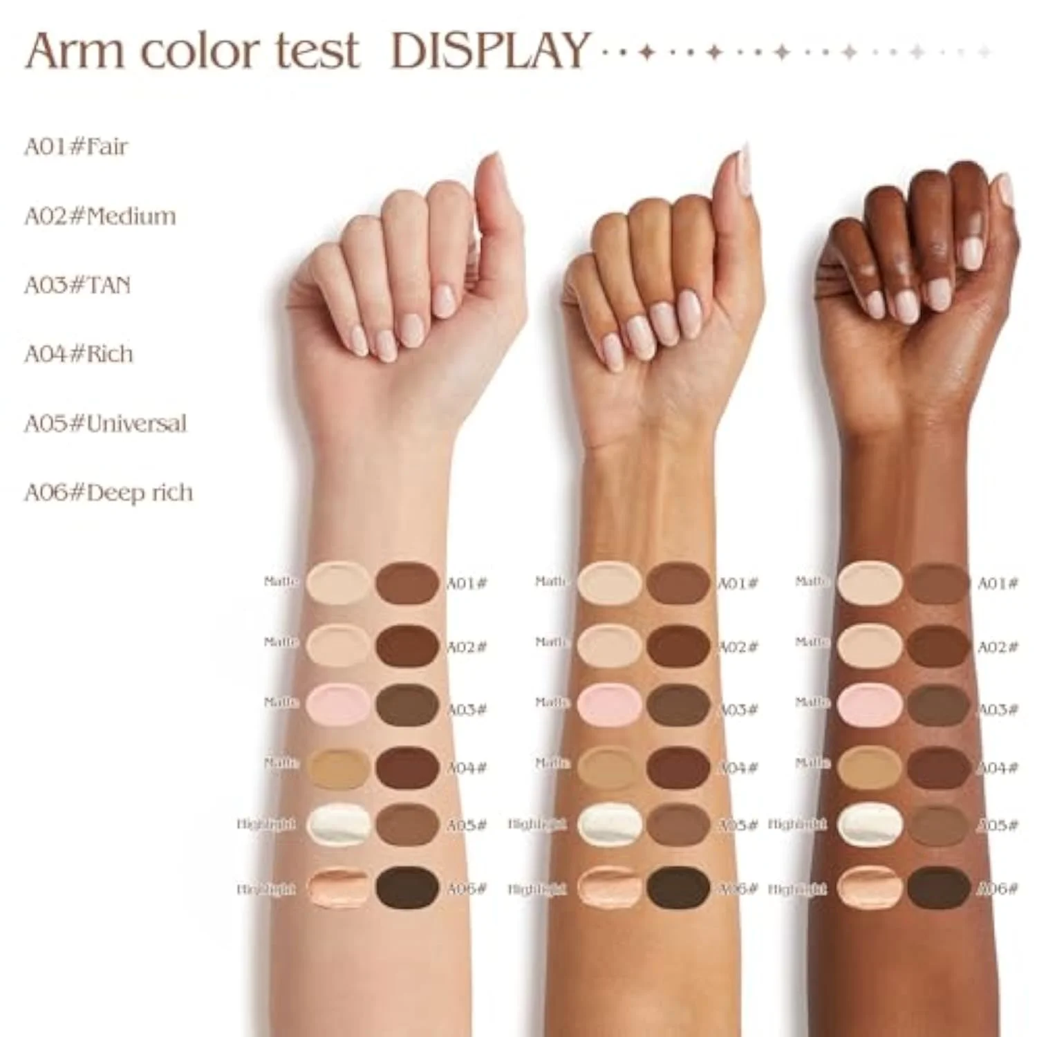 Contour Highlighter Stick，2-in-1 Dual-Ended Cream Bronzer & Highlighter Sticks Pen for Face Body Contouring Makeup- Buildable，Waterproof, Easy to Apply Suitable for Beginne
