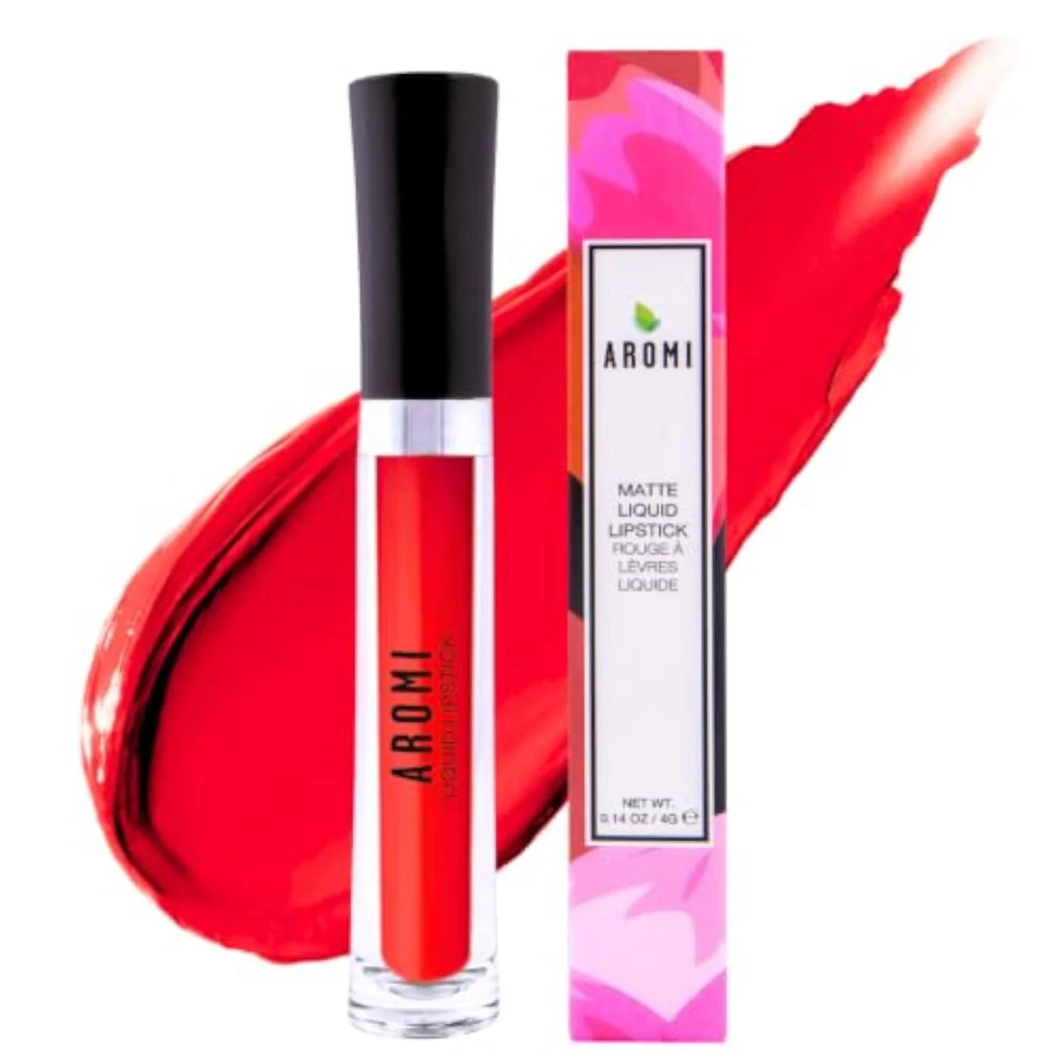 Bright Red Matte Liquid Lipstick (Preppy Red)
