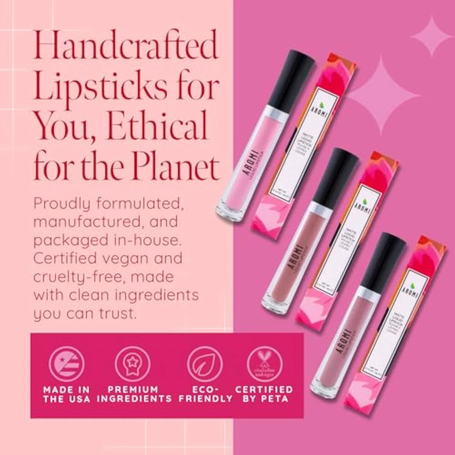 Bright Red Matte Liquid Lipstick (Preppy Red)