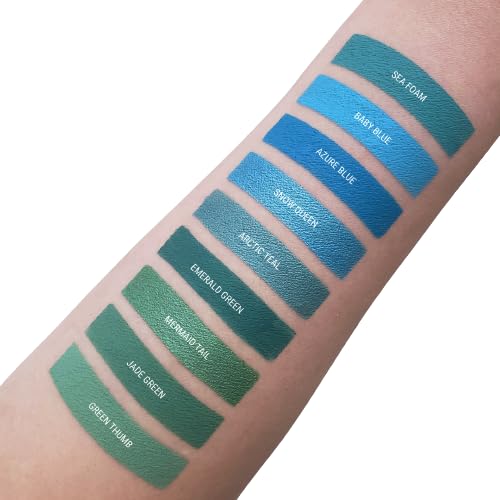 Aromi Metallic Liquid Lipstick | Smudge and Transfer Proof, Bright Blue