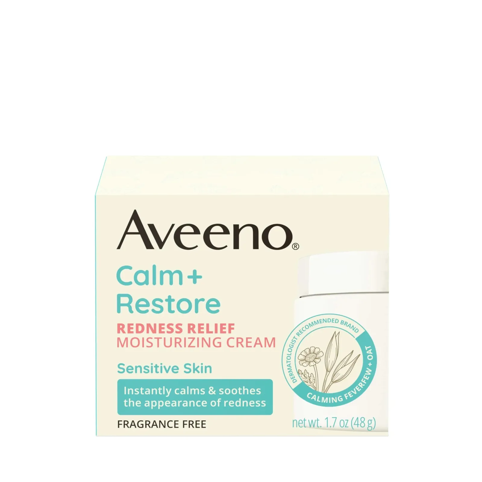 Calm + Restore Facial Moisturizer for Redness Relief, Non-Comedogenic