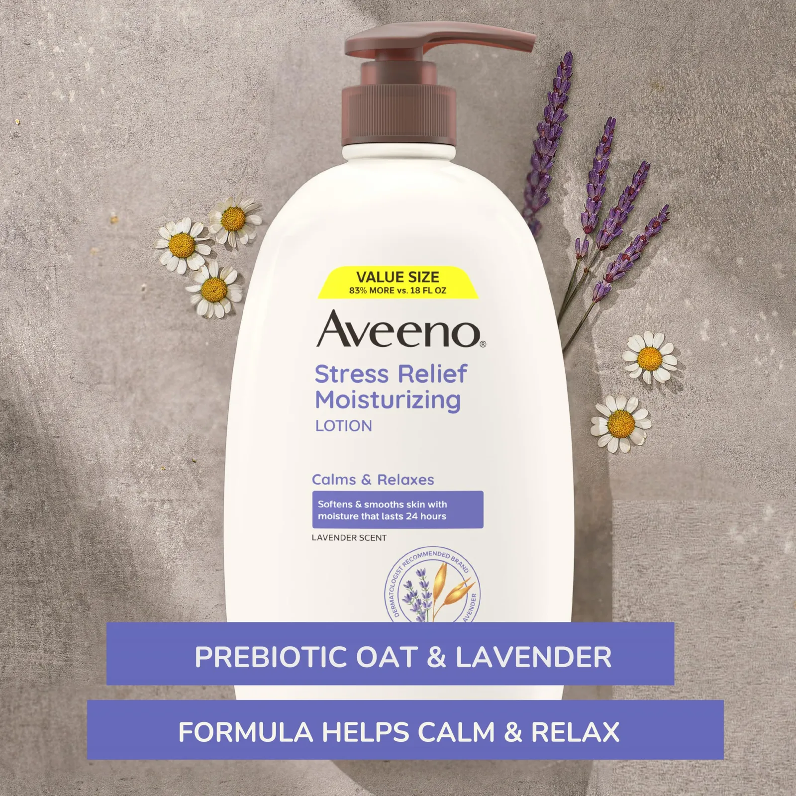 Lavender Stress Relief Body Lotion