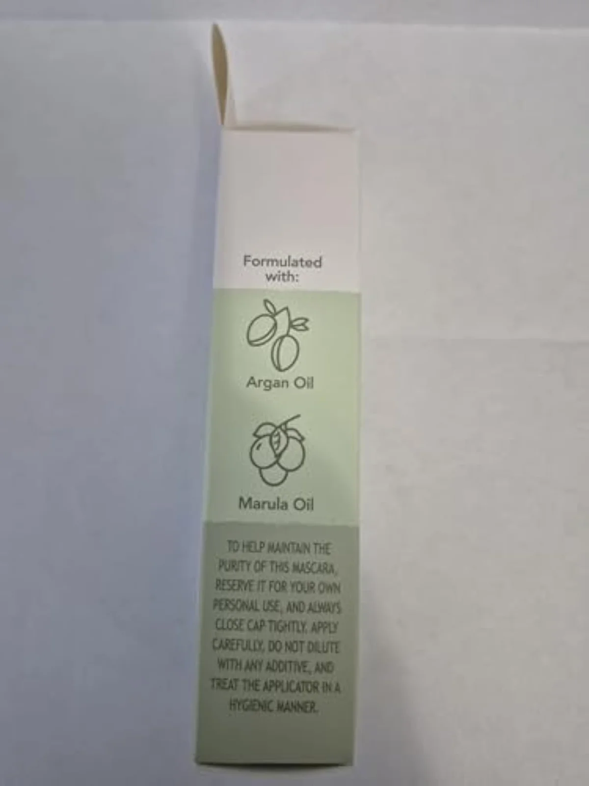 B.pure Clean Beauty Mascara, Black, with Argan Oil and Marula Oil, Paraben Free, Vegan, Cruelty Free, 0.21 fl oz