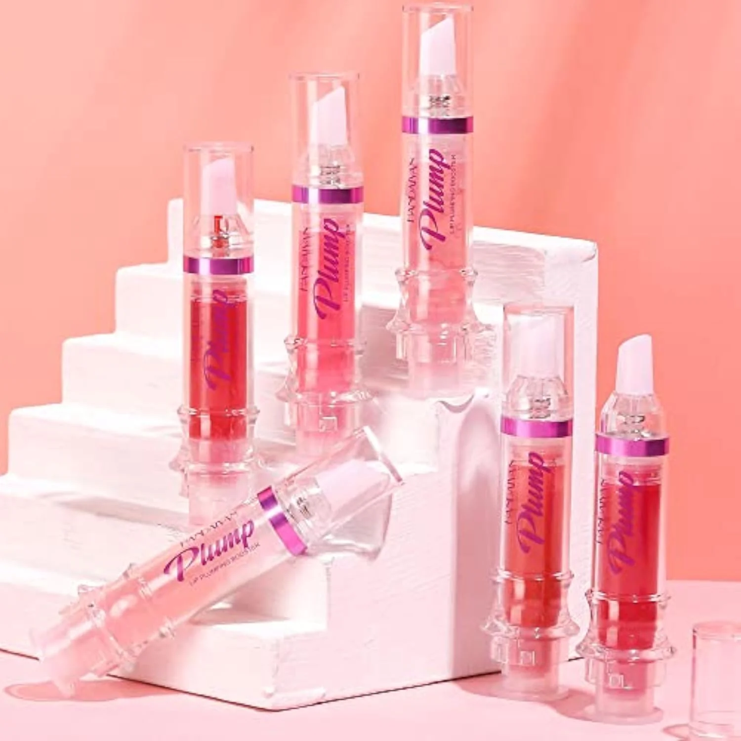 Plumping Lip Oil With Chili Extract - Fuller Lips Instantly! Ultra-Hydrating & Nourishing, Glossy Finish Lip Glow Oil, Lip Plumping Booster Plump, Smooth, and Define Y