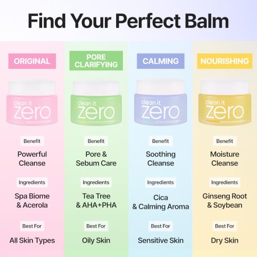 Clean it Zero Calming Cleansing Balm - Sensitive (