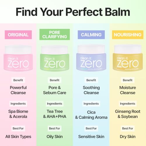 Clean it Zero Pore Clarifying Cleansing Balm - Vegan (