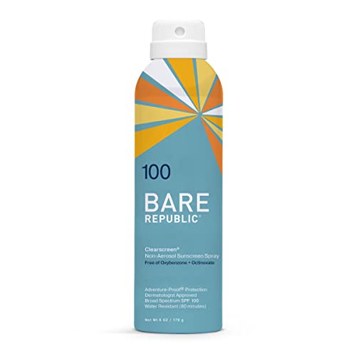 Clearscreen Sunscreen SPF 100 Sunblock Spray