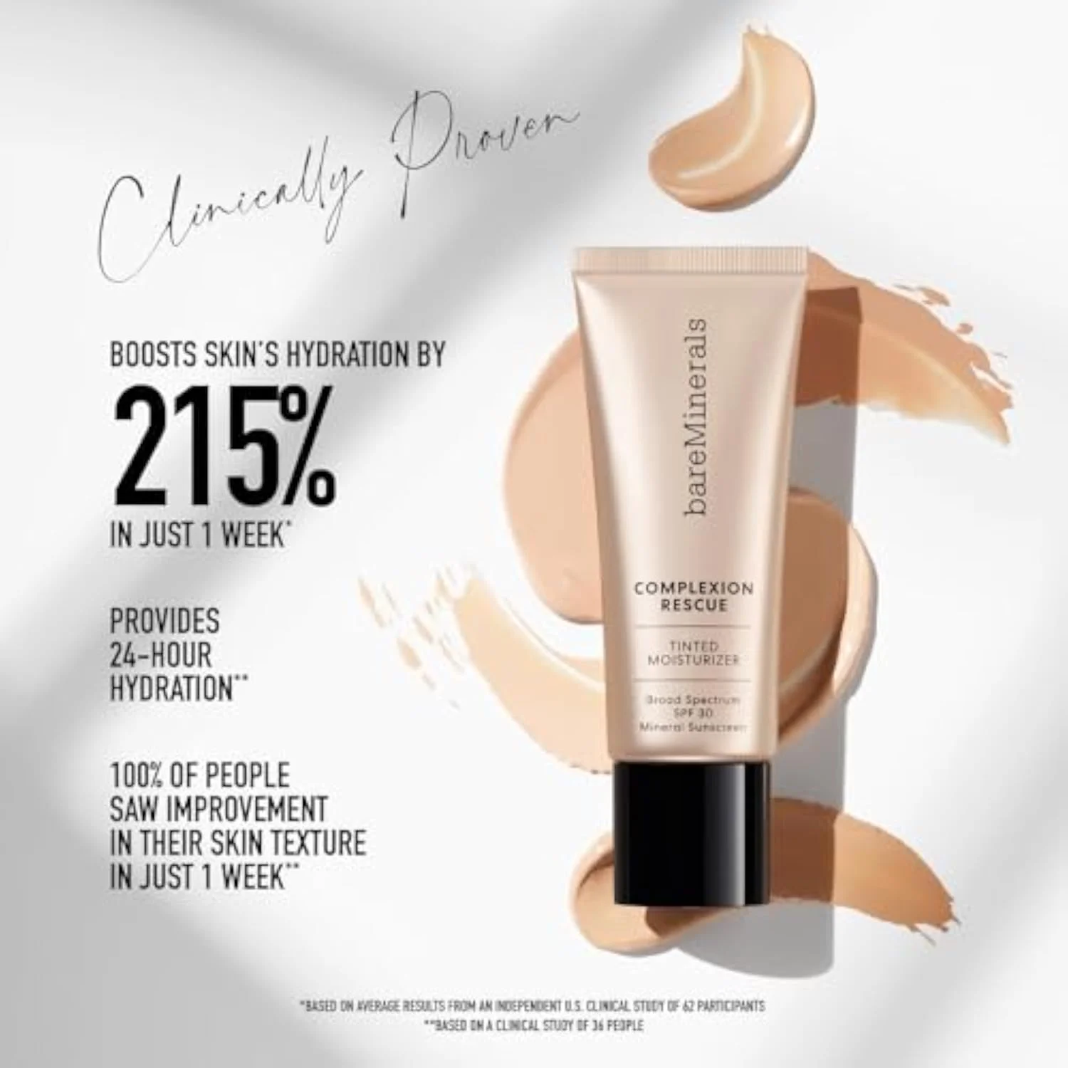Complexion Rescue Tinted Moisturizer, Opal 01, 1.18 oz