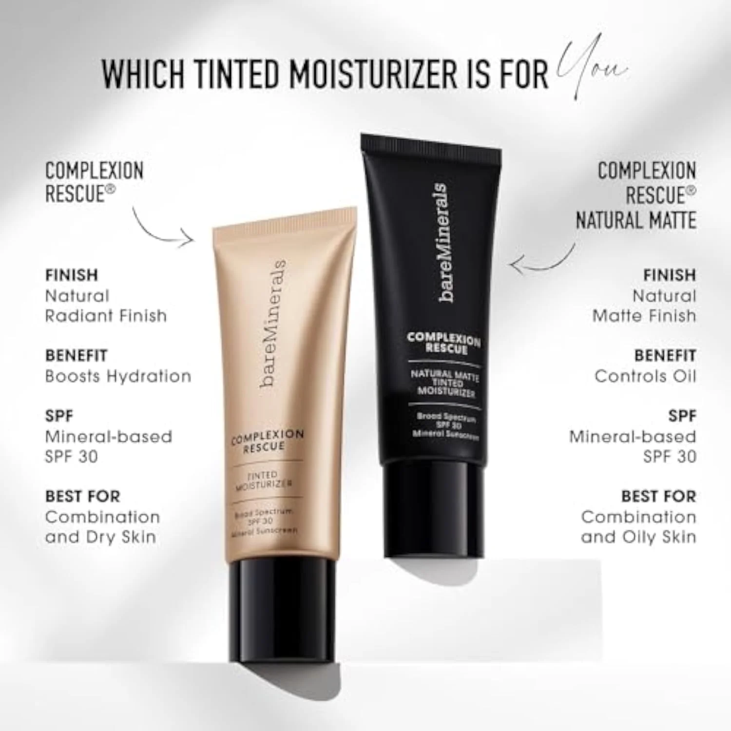Complexion Rescue Tinted Moisturizer, Opal 01, 1.18 oz