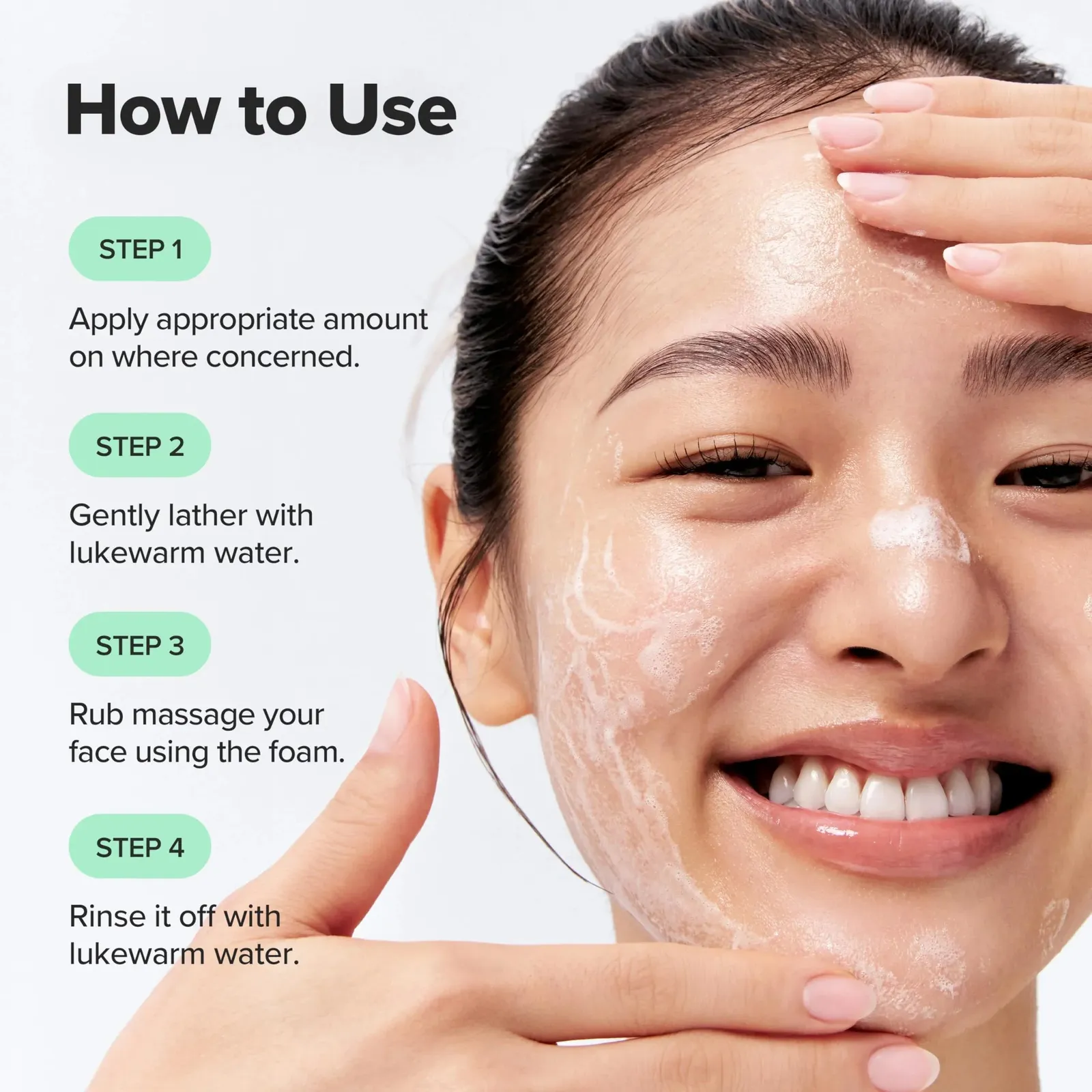 Green Plum Refreshing Cleanser Gel for All Skin Types