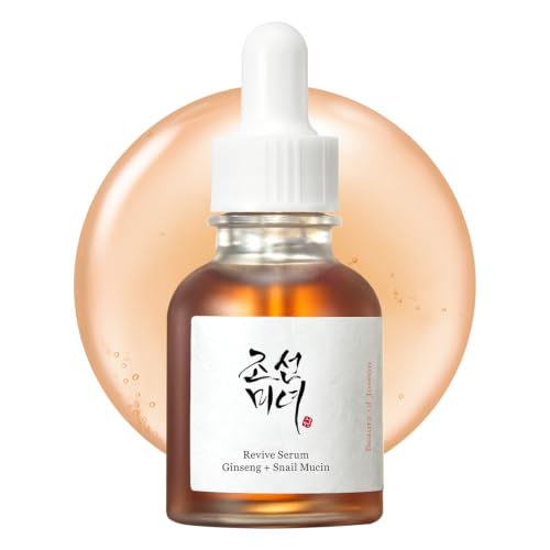 Revive Snail Mucin Ginseng Serum Hydrating Peptide Facial Moisturizer Dark Spot Acne Scar