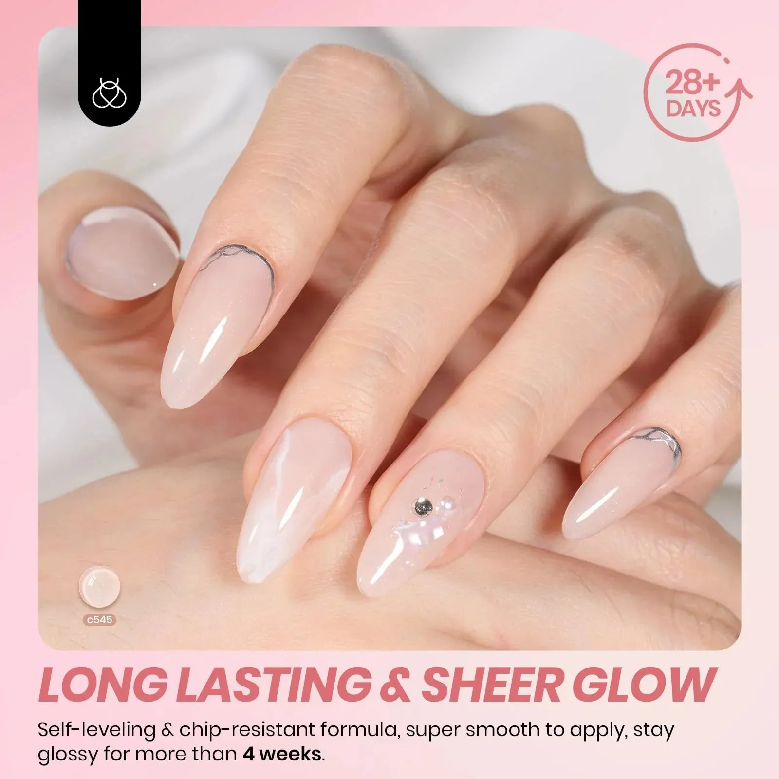 Gel Polish Whispers of Love Jelly Gel Nail Polish Set