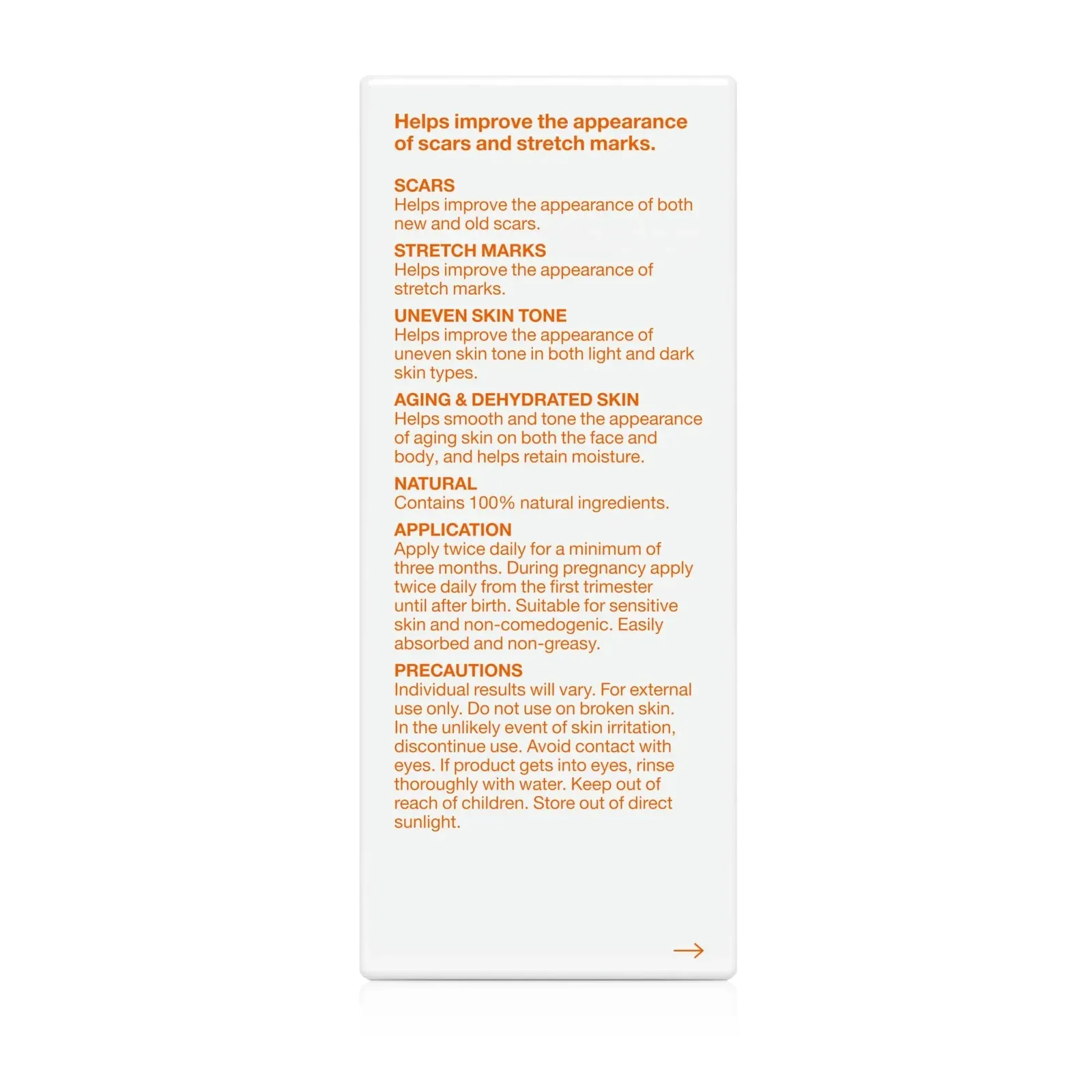 Skincare Body Oil Serum