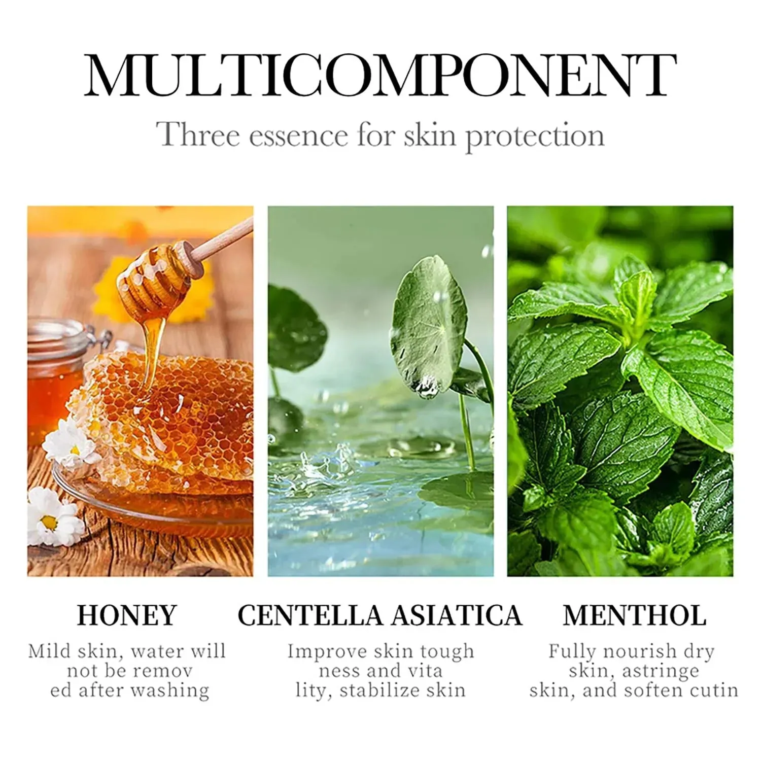 Manuka Honey Facial Cleanser Vitamin E Deep Cleansing Foam